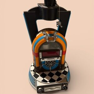 Retro Jukebox Style Lamp and radio